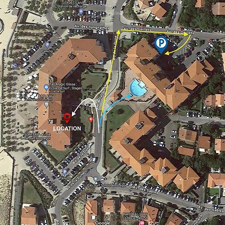La Dune D'Or - Vue Mer, Studio Face A La Plage Avec Terrasse Soorts-Hossegor Exterior foto